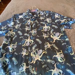 Tommy Bahama    Large    Blue Octopuses